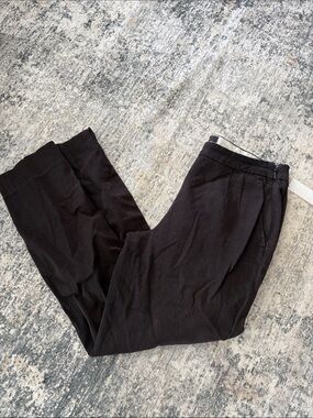 J. Crew Martie Classic Tailored Black Dress Trousers